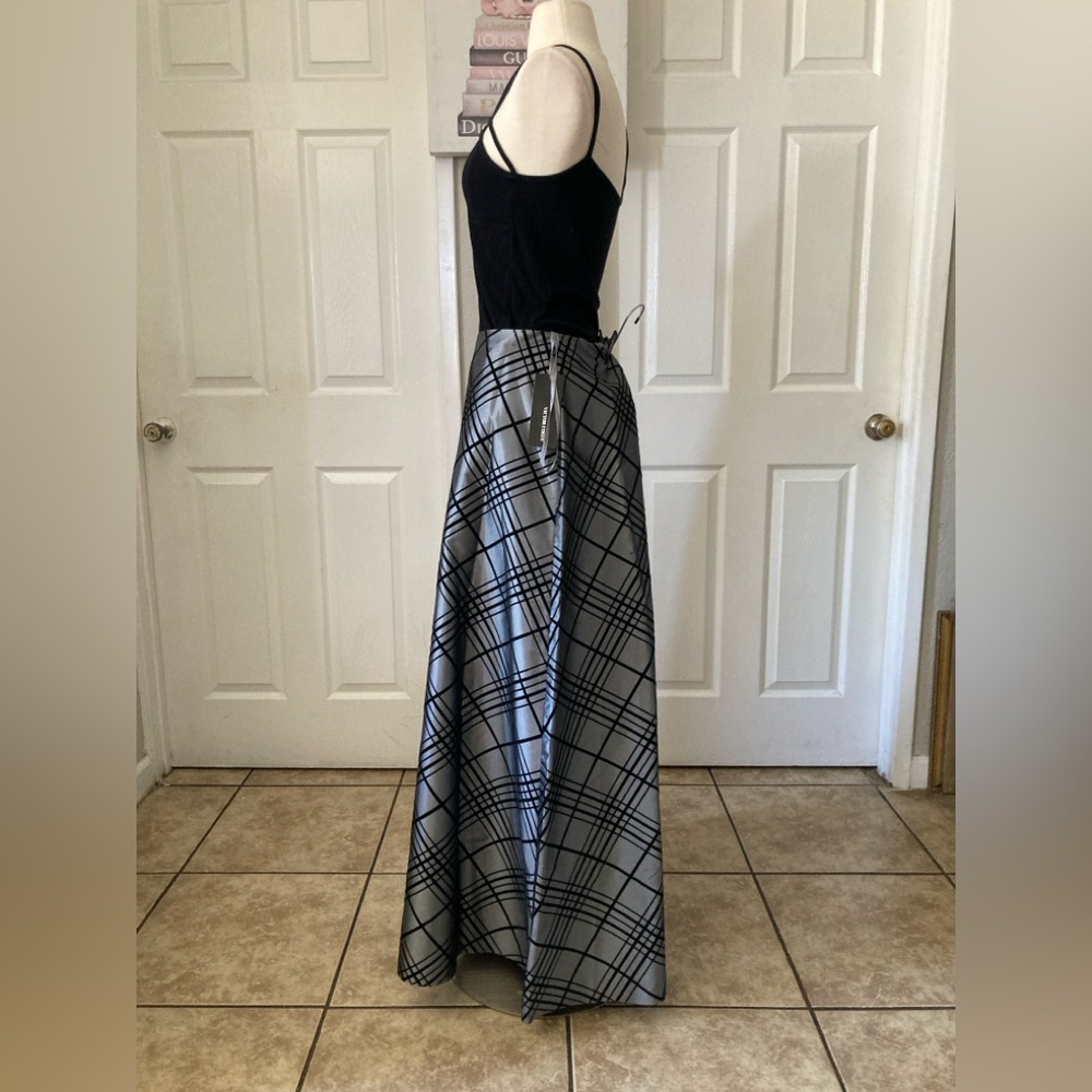 VINTAGE VICTOR COSTA MAXI SKIRT size 12 - Picture 5 of 12